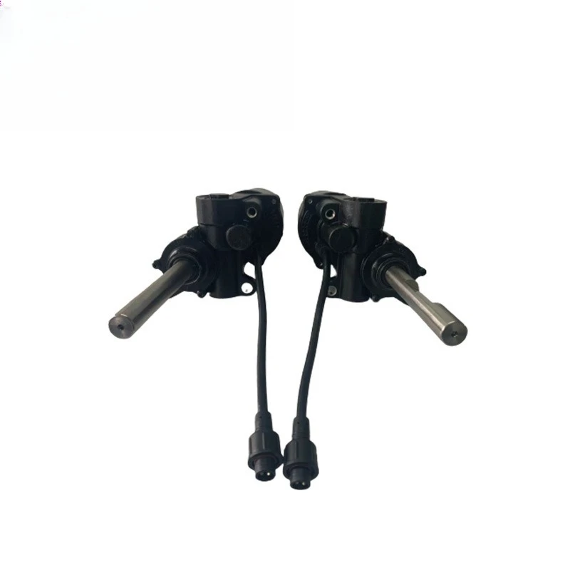 Electric foot pedal for cars, motor, dedicated high-speed two-wire connection, pedal accessory