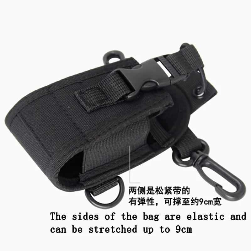 Custodia protettiva per walkie-talkie per MOTOROLA/Kenwood/Hytera Custodia universale in nylon antigoccia, marsupio, marsupio, zaino