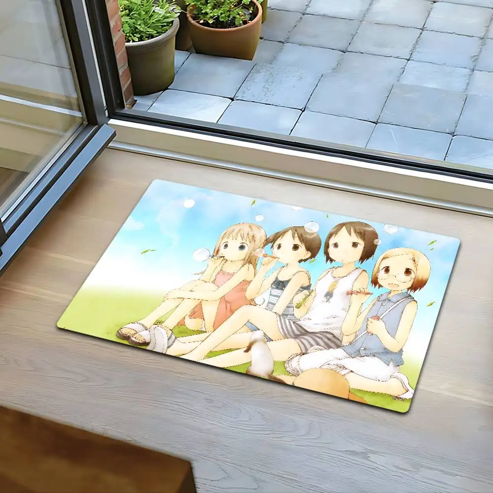 I-Ichigo Mashimaro Strawberry Marshmallow Hallway Carpet Retro Multiple Choice Living Room Kitchen Rug Non-Slip Welcome Rug