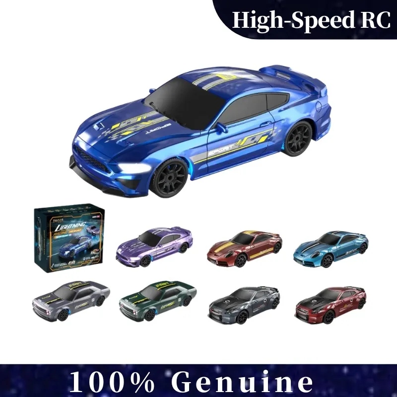 

2.4G 1:43 4WD RC Drift Car, High Speed Remote Control Stunt Racing Model with Programmable Direction for Boys Kids Gifts