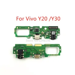 1pcs USB Charging Port Charger Base Connector Microphone For Vivo Y20 For Vivo Y20i For Vivo Y20S For Vivo Y30 Y30G Replace Part
