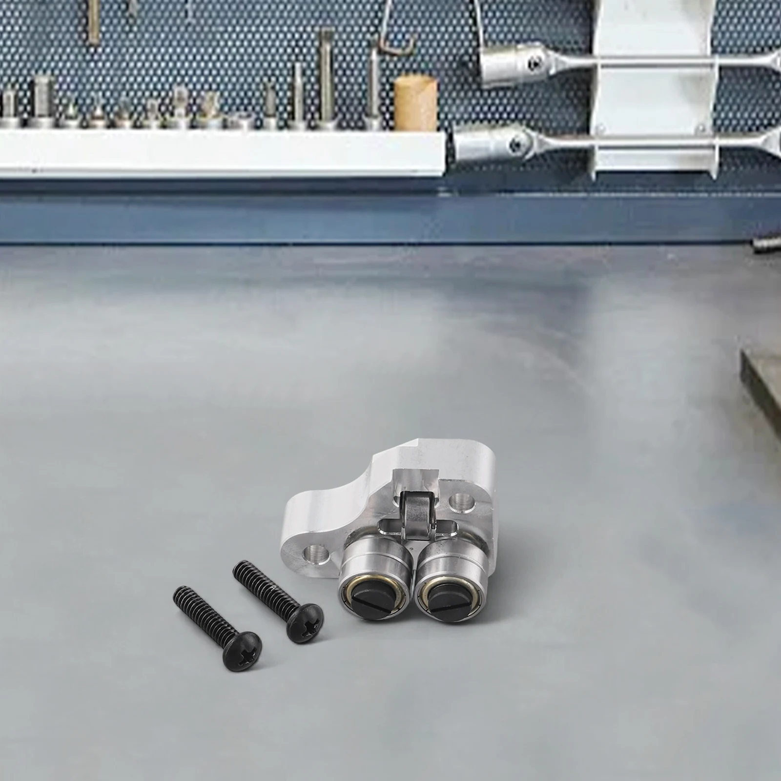 Sophisticated Engineering behind the Metal Front Guide Roller providing compatibility with essential deep cut bandsaw models