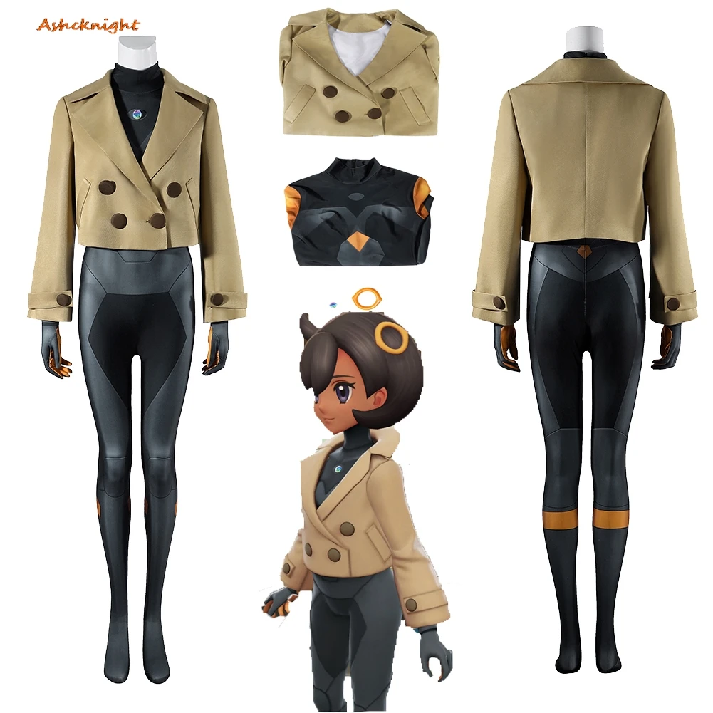 

Anime Cartoon Legend Z to A Cosplay Emma Jumpsuit Clothes Women Party Disguise Roleplay Halloween Costume Carnival Outfits Suit