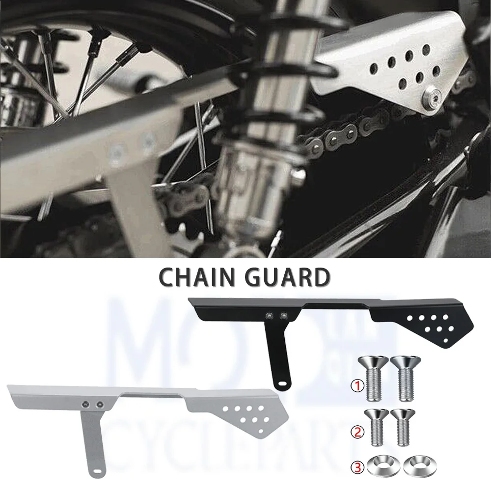 

2016-2024 Motorcycle Belt Sprocket Cover Chain Guard Protector For Speed Street Twin 900 Bonneville T100 T120 Scrambler 900 ABS