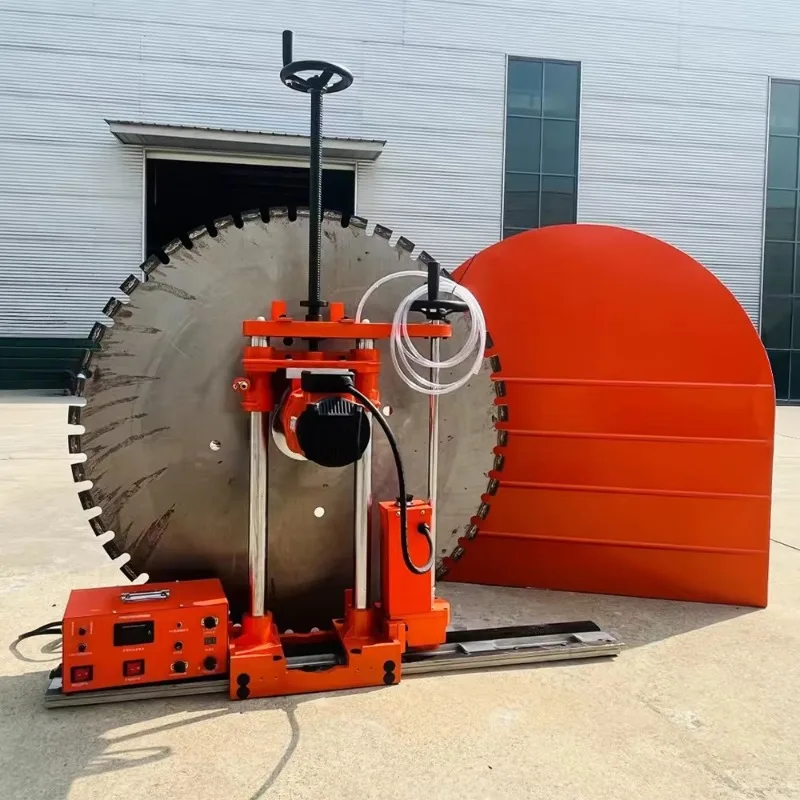 1200mm Automatic Remote Controlled Electric Motor Red Brick Wall Cutting Saw Machine with High Load Moment for Sale