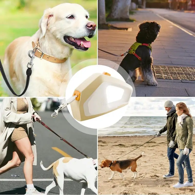 Portable Retractable Dog Leashes Flexible Dog Walking Leashes 500cm Pet Leash Traction Rope Belt Automatic For Small Medium Dog