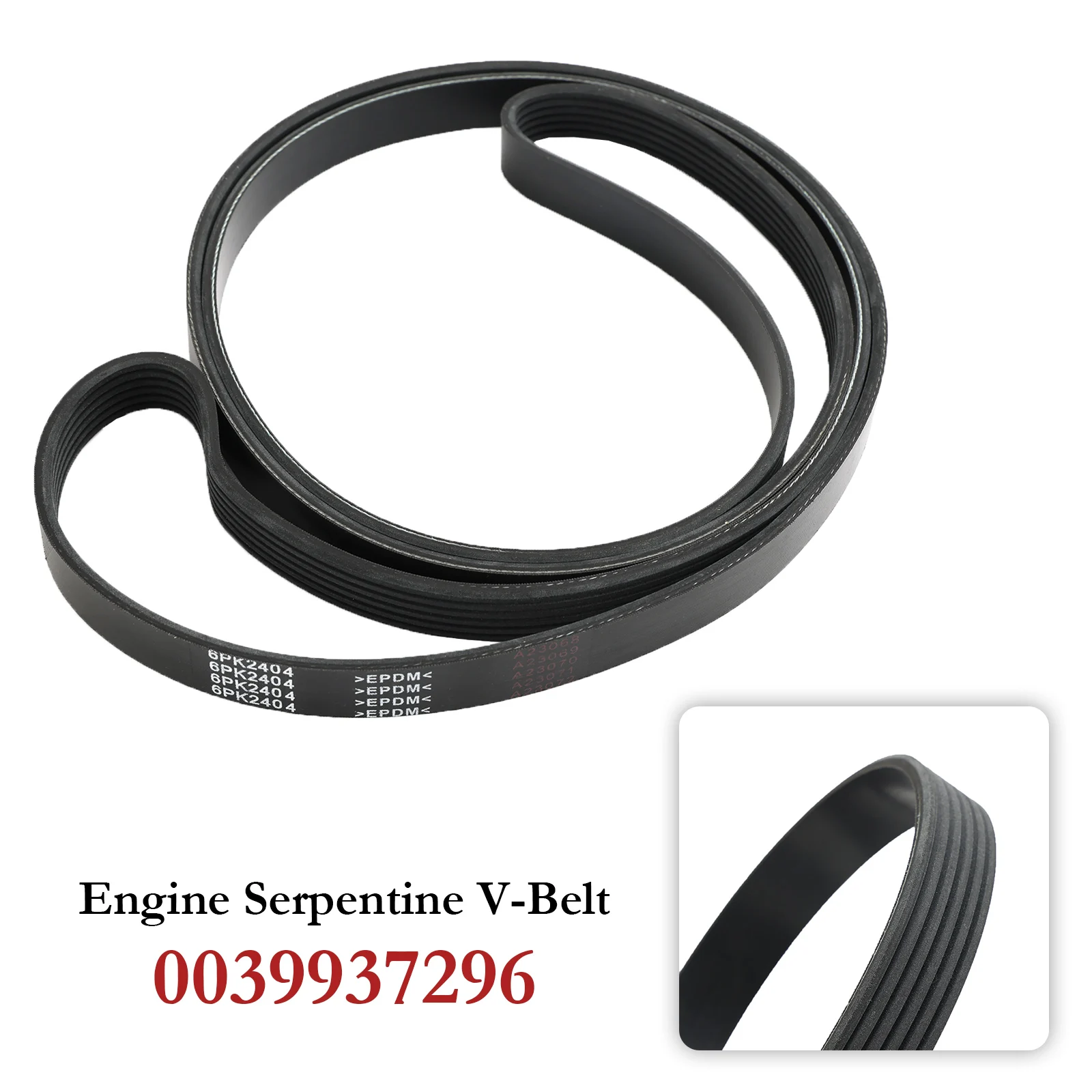 Artudatech Engine Serpentine V-Belt 0039937296 For Mercedes-Benz C300 CL550 CLK350 Car Accessories