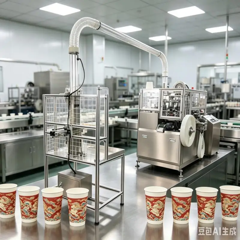 Customized Paper Cup Manufacturing Machine Paper Cup Make Machine Intelligent PLC Control Disposable Cup Production Equipment