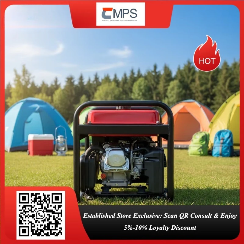 LPG Dual‑fuel 4‑5KW Variable Frequency Generator Set 110‑230V 50/60Hz Open Type for Home, Confirm Power Before Order