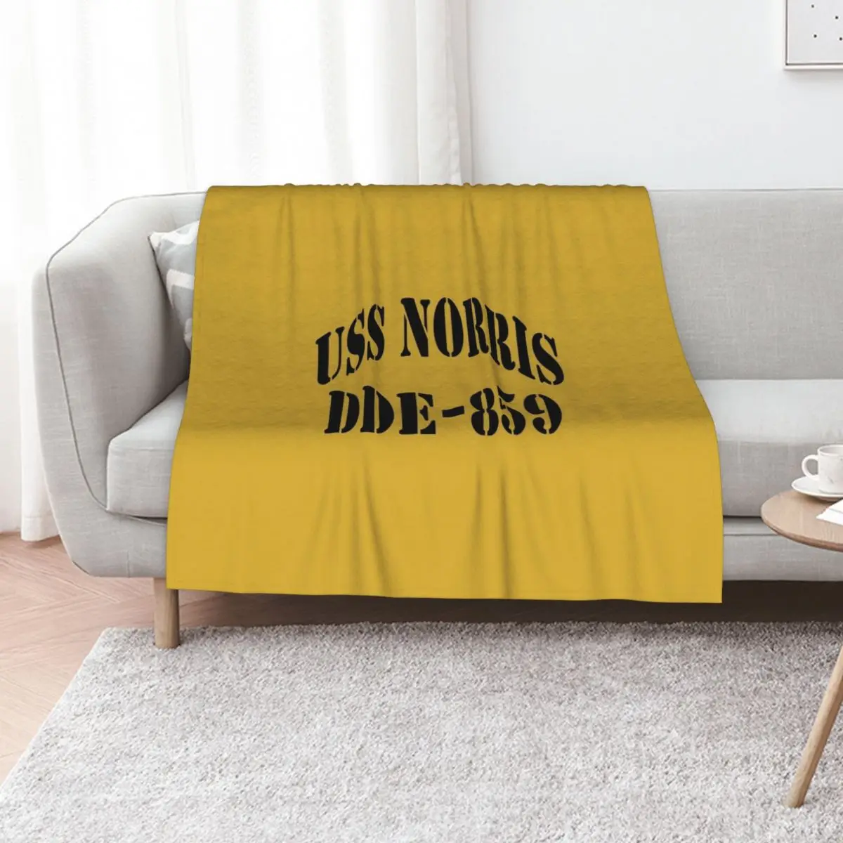 USS NORRIS (DDE-859) SHIP'S STORE Throw Blanket Softest Heavy Blankets For Bed for sofa sofa bed Blankets