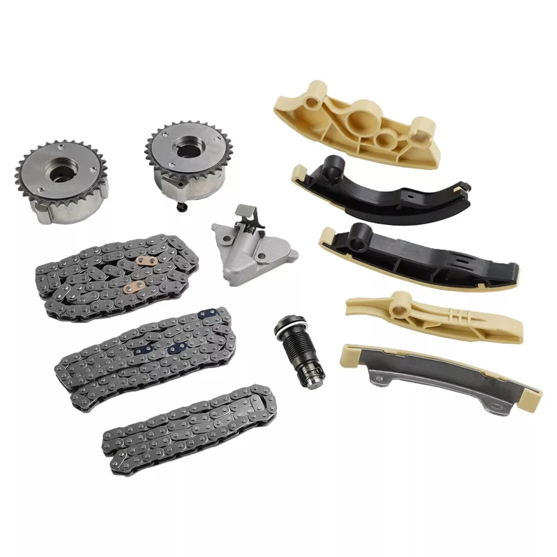 Fit For F‑Pace XE Defender 204DTA 204DTD 2.0L Ingenium Engine Timing Chain Kit OE LR091740 LR091742 G4D36K254AB LR123811