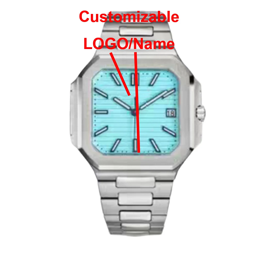 2025 NEW Customizable watch classic high-end fully automatic mechanical watch waterproof fashion men's watch square series