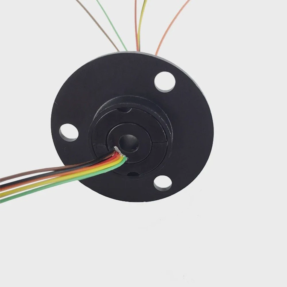 Through Bore Electrical Slip Ring 5mm Inner Diameter 22mm Outer Diameter for Camera Gimbal Signal Transmission
