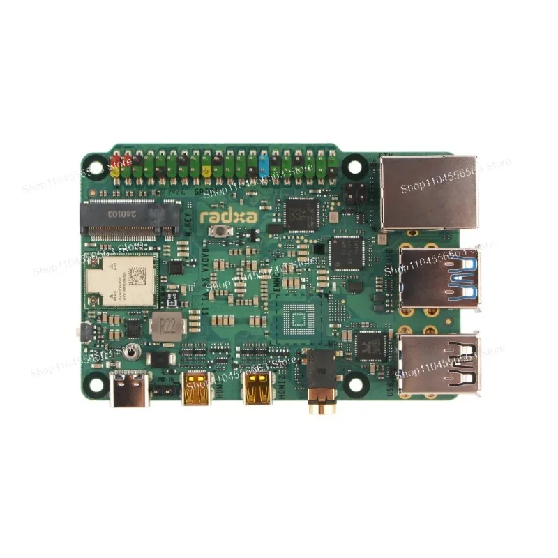 Radxa X4 with N100, Dual 4K Output, 2.5Gbps Ethernet, PCIe 3.0 M.2 M Key, WiFi 5/6, High-Performance SBC