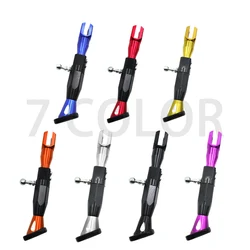 Adjustable Motorcycle Metal Foot Bracket kickstand Bracket Durable Corrosion Resistant Bracket Scooter Stand Accessories 