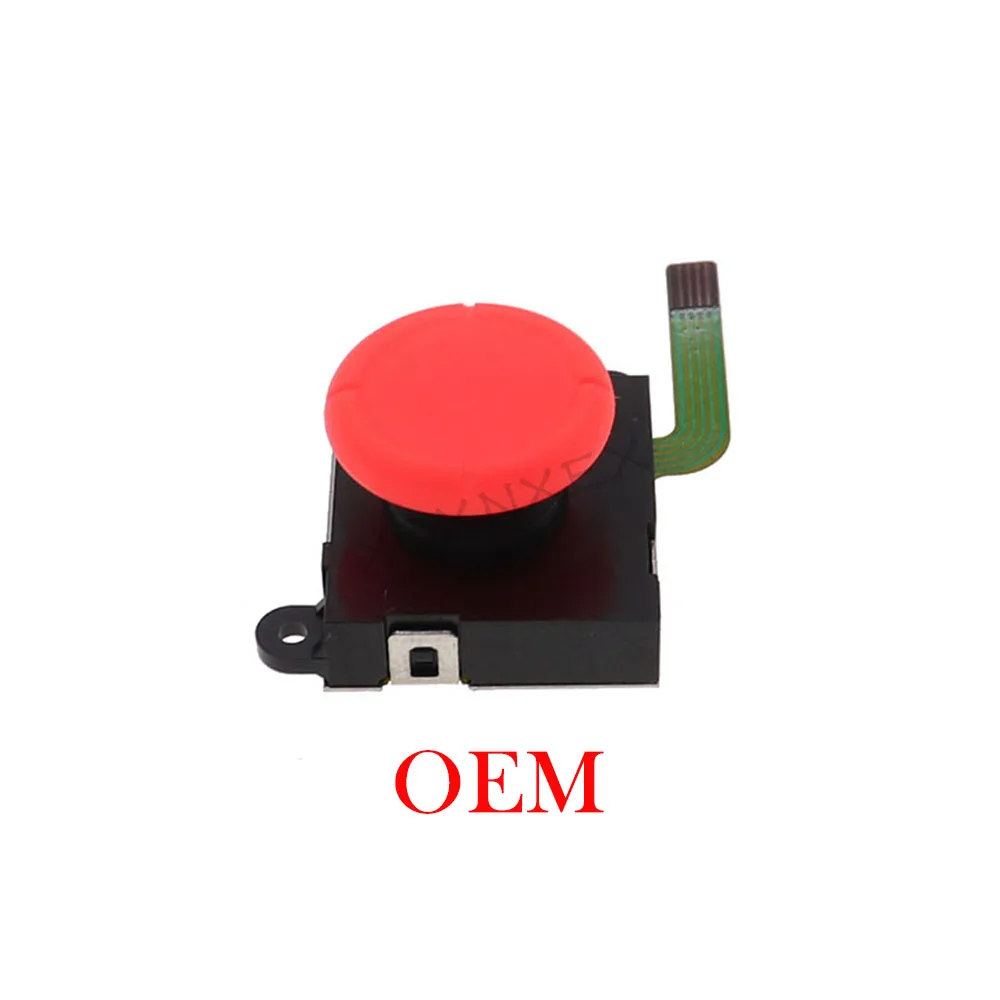 Xoxnxex แท่งจอยสติ๊กแบบอะนาล็อก3D 1ชิ้นเซ็นเซอร์อะไหล่สำหรับ nintend SWITCH NS Joy-CON คอนโทรลเลอร์ซ่อมแซมสีดำ