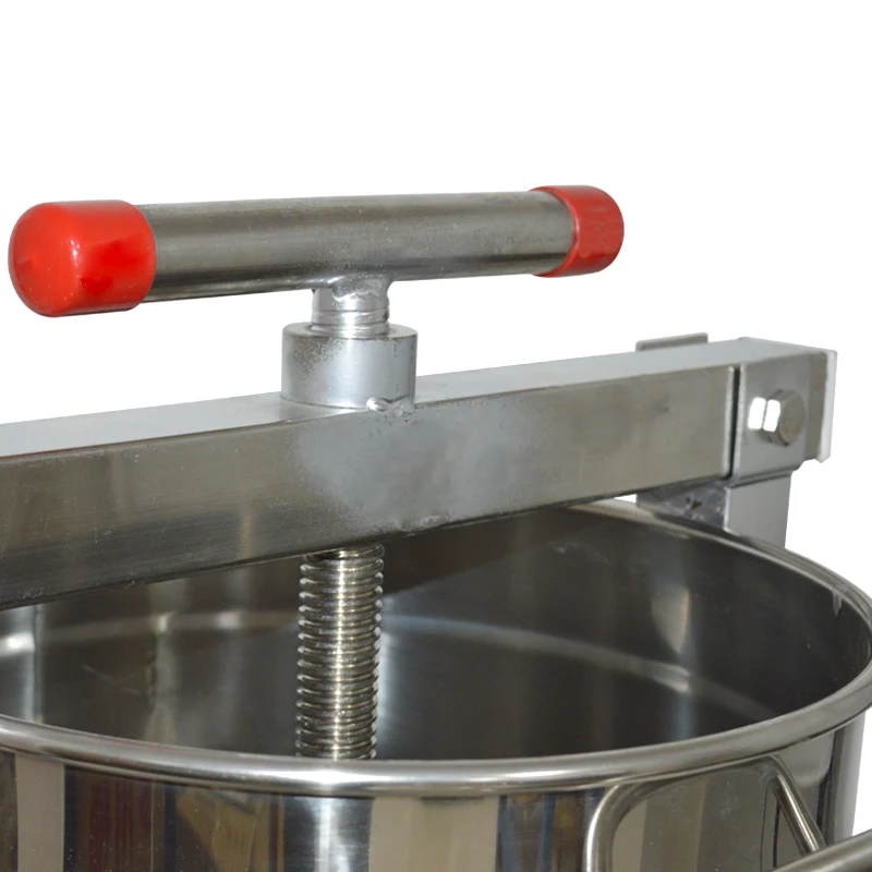 手動ハニープレス機ステンレス鋼ハニー押出機ハニーローリングミルマシン完全密閉ワックスハニープレッサー養蜂