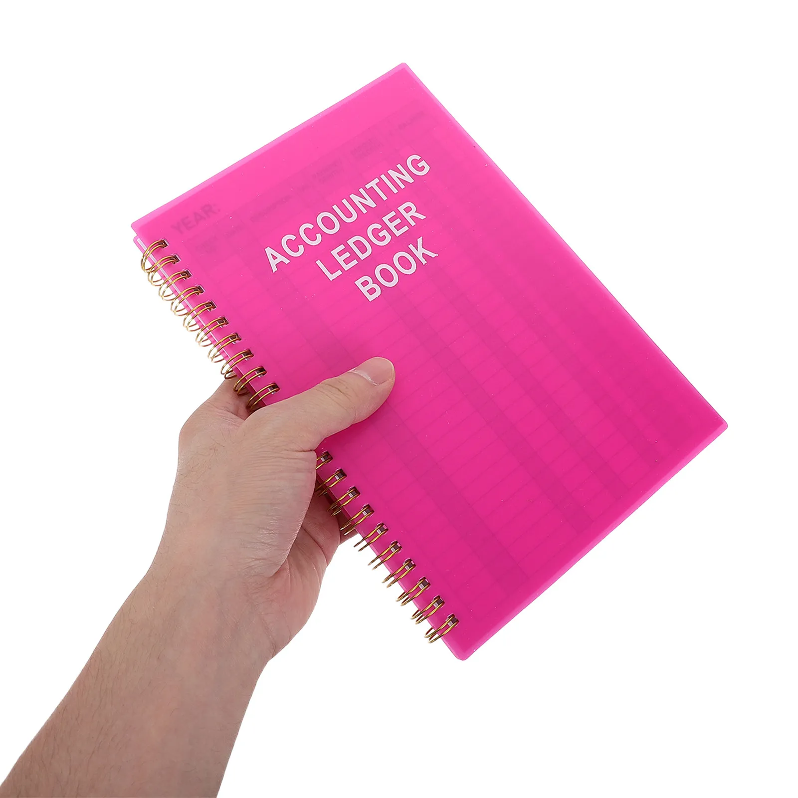 Accounting Ledger Book Income Expense Tracker Spiral Notebook Personal Finance Log for Small Business