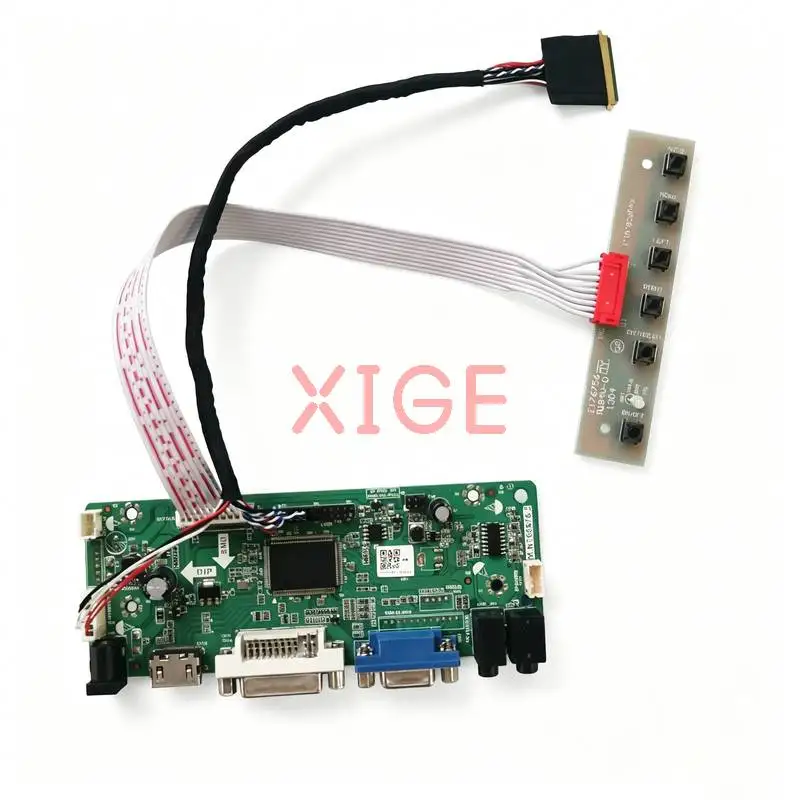 

Controller Board Fit B156HTN02 B156HTN03 N156HGE B156HTN01 40Pin LVDS HDMI+DVI+VGA Laptop Display Screen 1920x1080 1920*1080 Kit