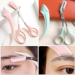 Eyebrow Scissors for Women Eyebrow Trimmer Scissors with Comb Eyebrow Shaping Cut Comb Scissors Beauty Accessories for Men Women