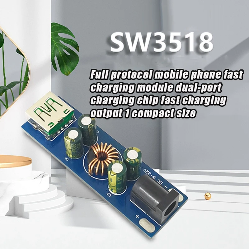 For QC4.03.0 Huawei Scpfcp Apple Pd Flash Charging Vooc Android Module SW3518 Protocol Cell Phone Fast Charging Module Durable