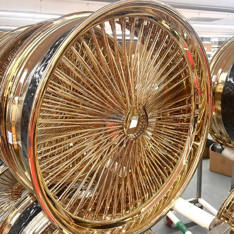 

20/22/24 inch 5 * 127/120.65 All wire wheel Spoke wire wheel