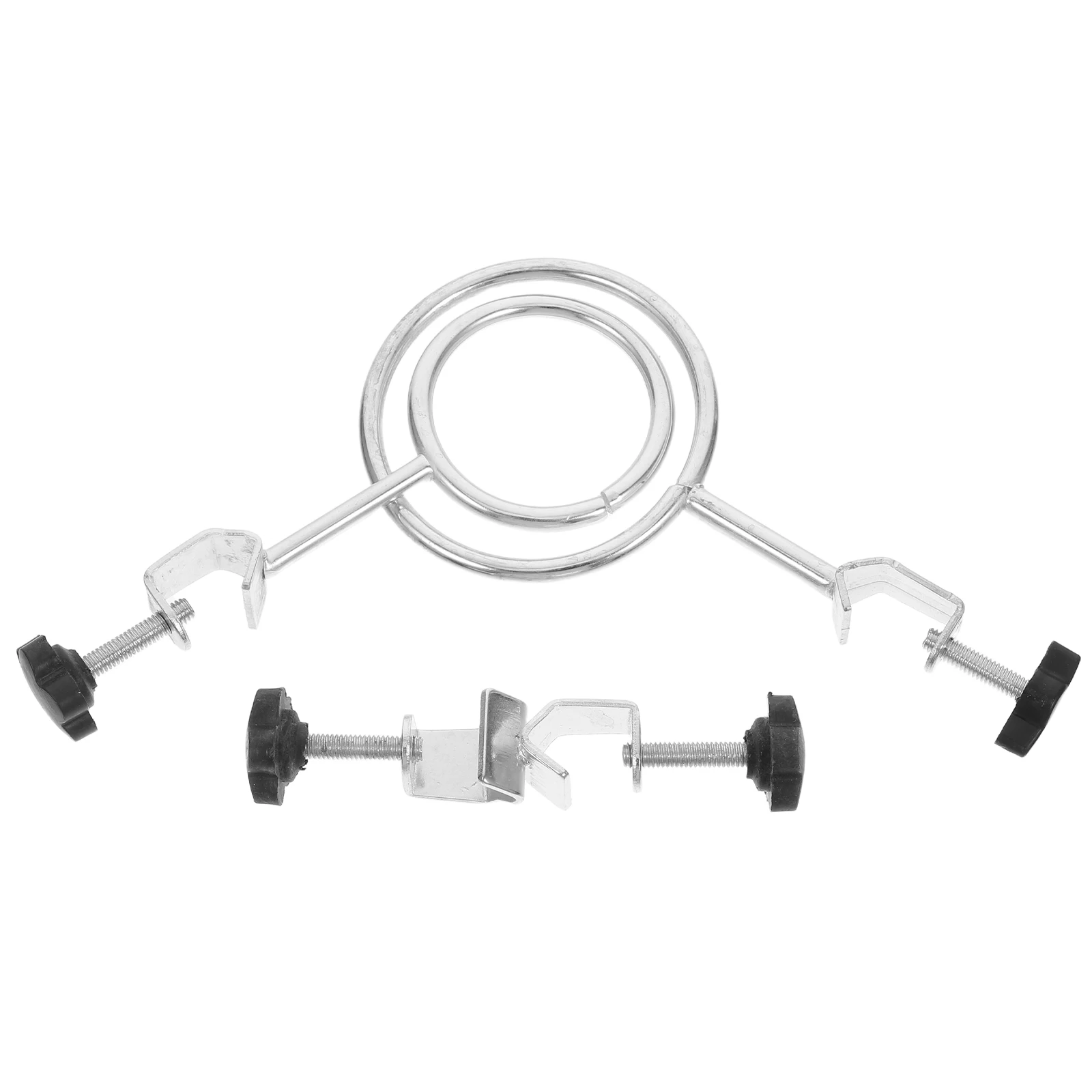 

3pcs Flask Clamp Set Small Large Lab Equipment Rust Resistant Test Tube Holder Beaker Stand Laboratory Use Retort