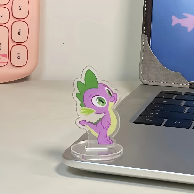10Pcs/Set Anime Princess Luna Starlight Glimmer Cartoon Horse Acrylic Desktop Ornaments Desktop Decoration 4-6CM High