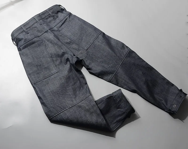 

Red-eared denim RR 3D PILOTTE pilot jeans loose-fitting three-dimensional cut radish pants