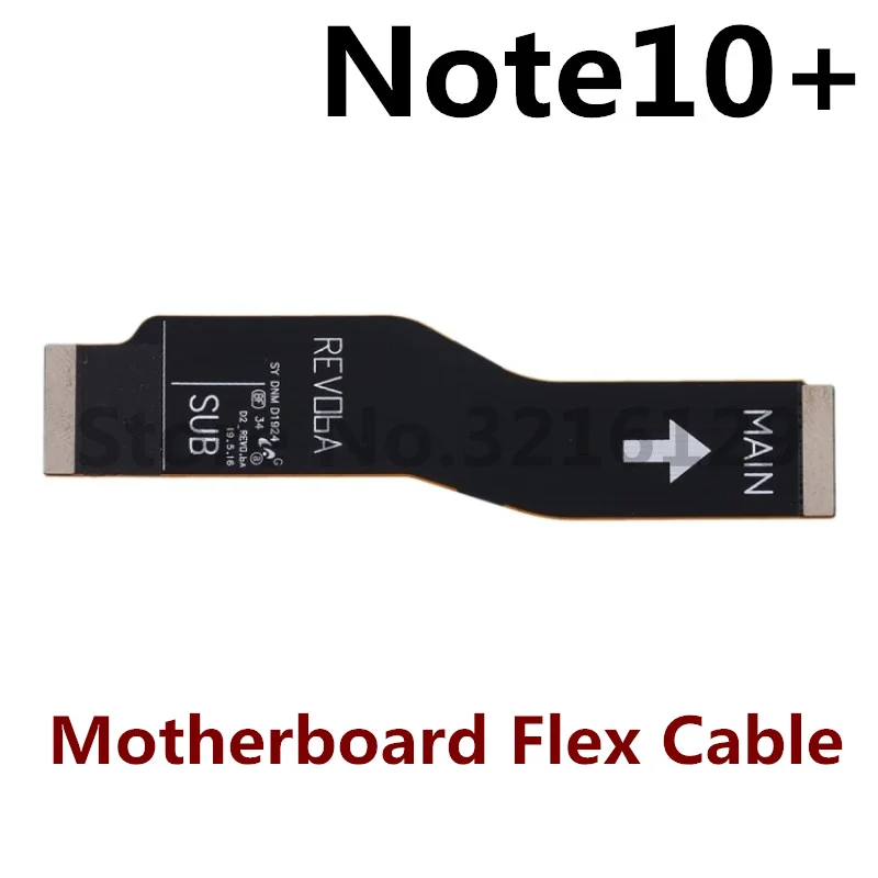 Main Board Motherboard LCD Screen & Wifi Connector Flex Cable For Samsung Galaxy Note10 Plus Note20 Ultra N970 N975 N981 N986