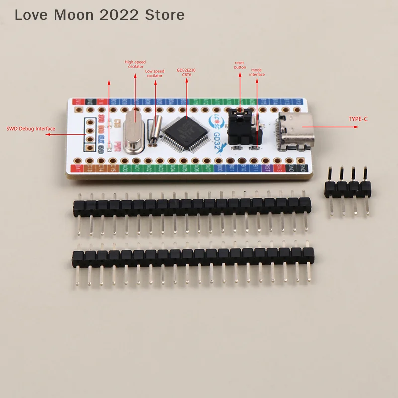 

GD32E230C8T6 Core Development Board: Perfect replacement for STM32F103 Accessories