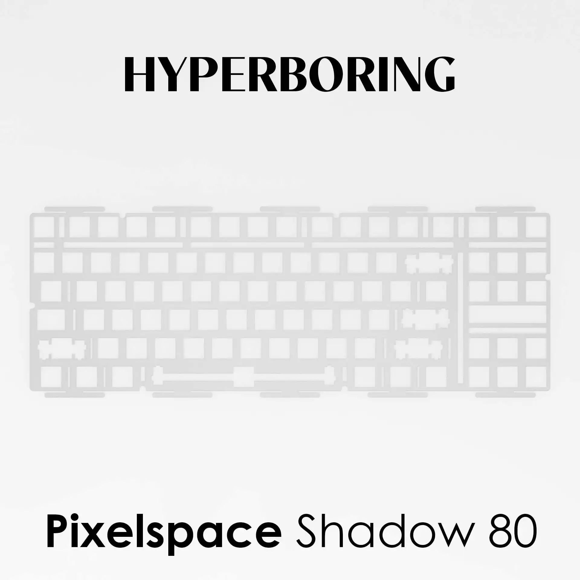 لوحات لوحة Alu Shadow80 Pixelspace ، طعنات مثبتة على مادة سي بي ، PP ، PC ، FR4