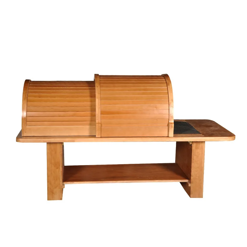 

Деревянная кабина для инфракрасной терапии с функцией фумигации, лежачая, для сауны, с энергетическим отсеком