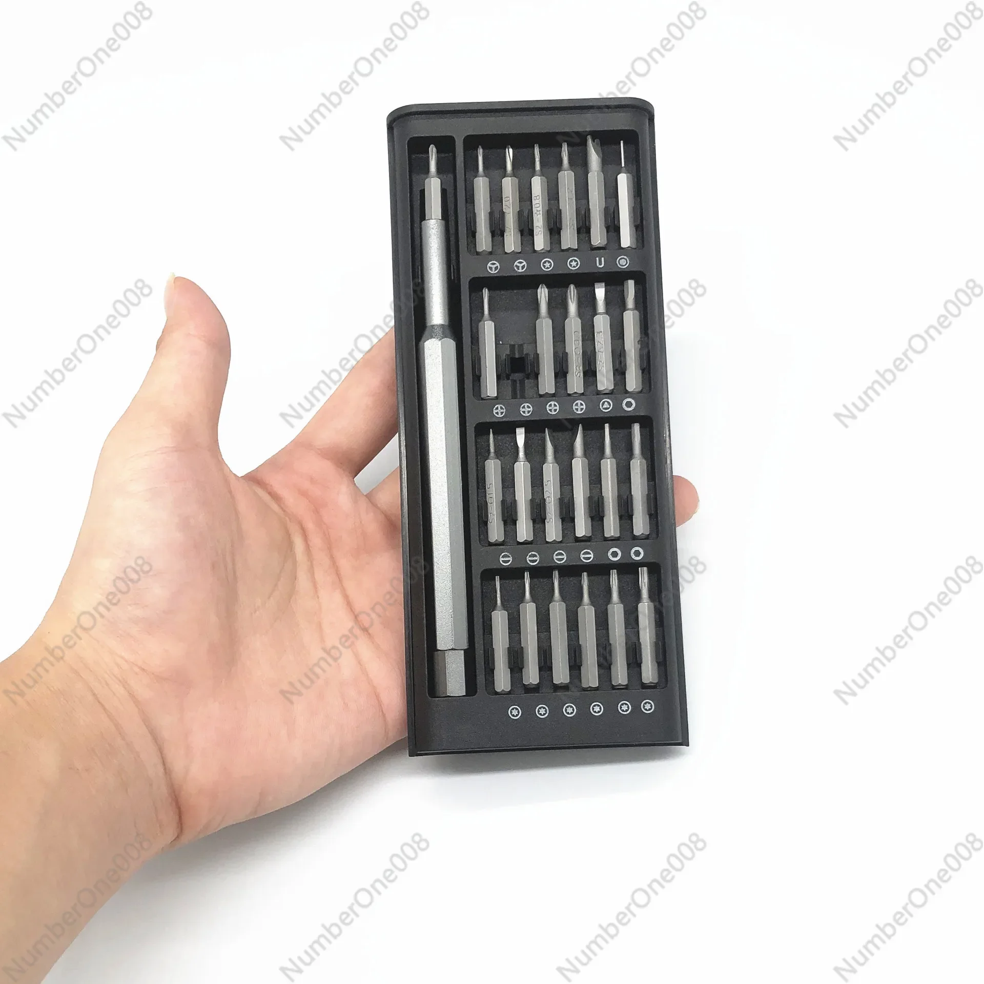 24-In-1 screwdriver set plastic handle batch S2 card deduction