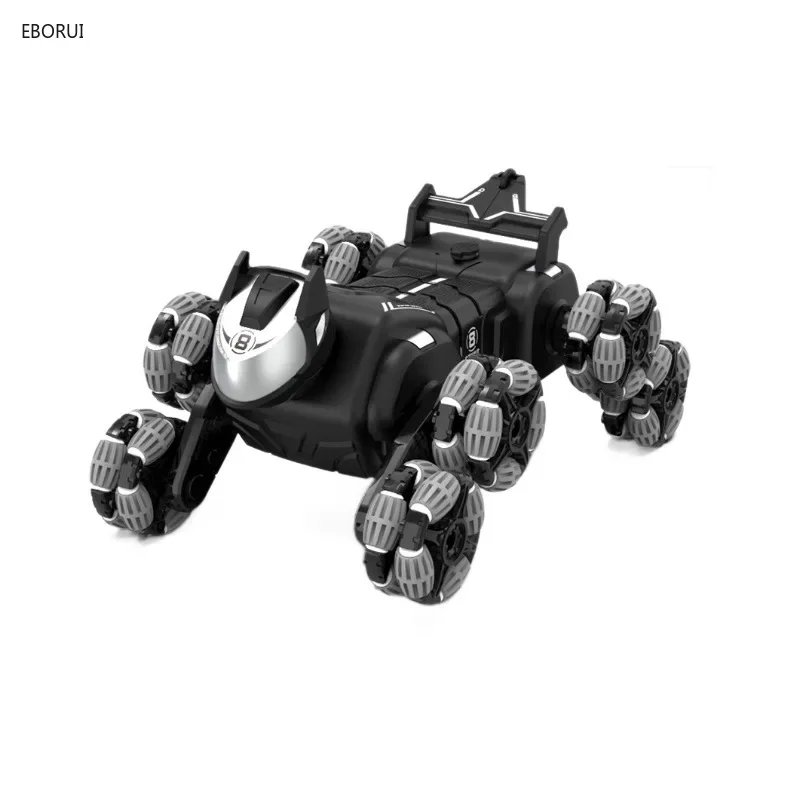 JJRC Q190 RC Auto Robot Dog 2.4Ghz 4WD Gesto Rilevamento Spray Musica Luce Stunt Auto telecomandata Controllo fuoristrada Regali per i bambini