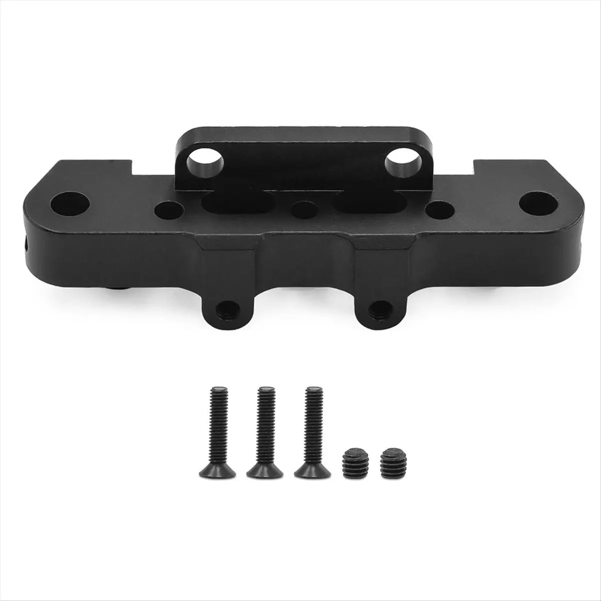 L79A RC Car Upgrade Front Bumper Arm Code Kit for 1/8 Karton Outcast Talion RC Car Accessories Black view 2