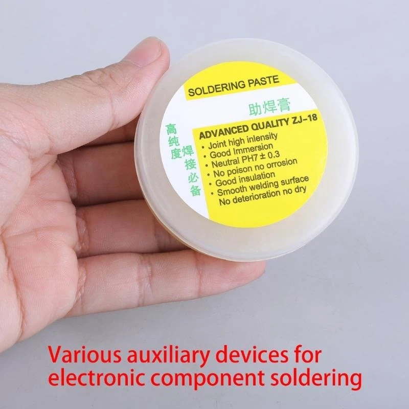 High Efficiency Solder Pastes for Electronic Component Efficient Soldering Circuit Board Assembly Home Appliance Repair 37JD