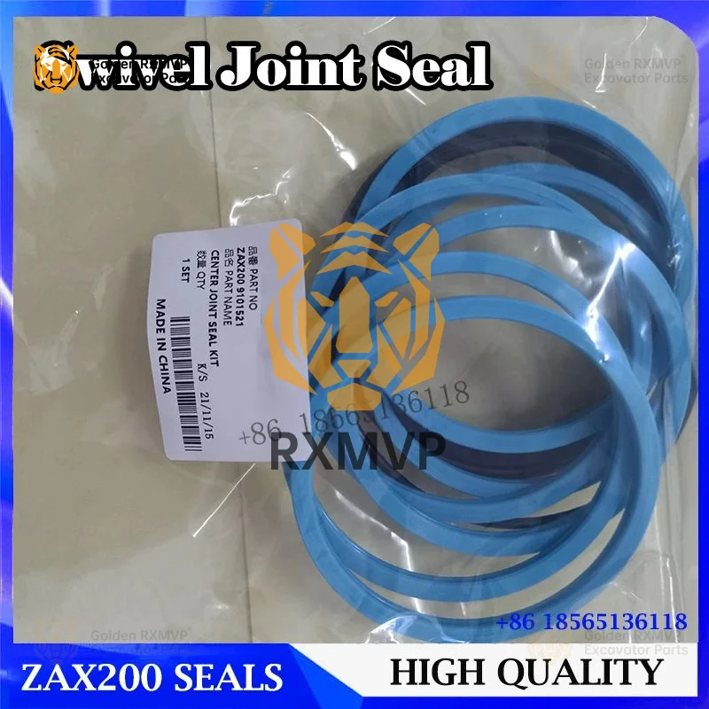 For Hitachi ZAX200 Seal Kit  ZAXIS200 Hydraulic Swivel Joint Oil Seal for Excavator