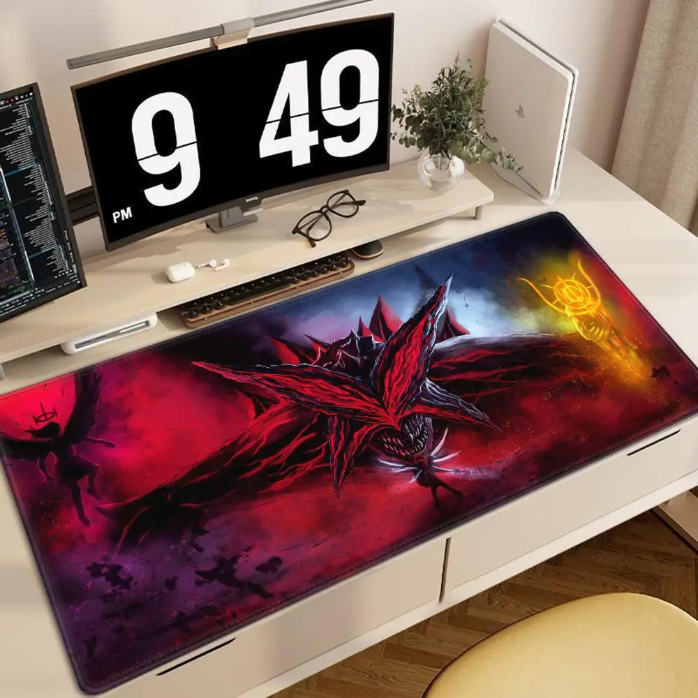 Path of Exile 2 Mouse Pad 100×50cm Rubber Mouse Gabinete Gamer Pc Pad 4mm Super Big Gaming Desk Mat Large Edge Lock Desk Mat