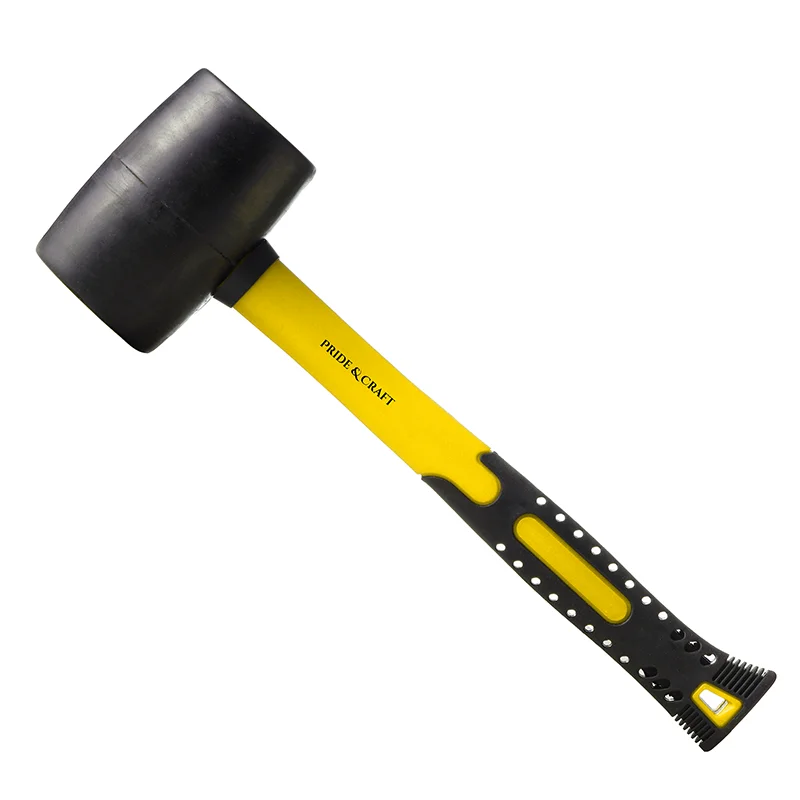 Floor Installation Rubber Head Mallet Hammer with Fiberglass Handle 8oz 12oz 16oz 24oz 32oz