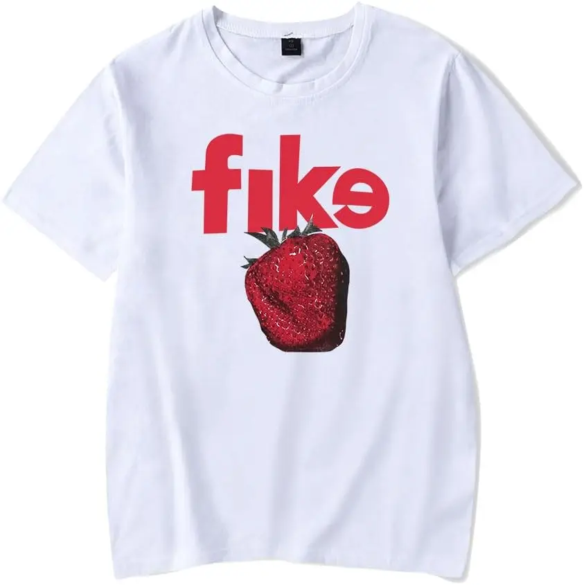 Dominic Fike Clothes Sunburn Album Tour T-Shirt Unisex Hip Hop Fans Casual Fashion Shirt