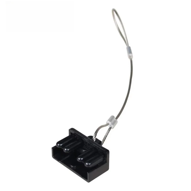 4PCS 50A/120A/175A Rectangular Dust Cover Dust Cover Kit Black/Red For Plug Connector Battery Caravan