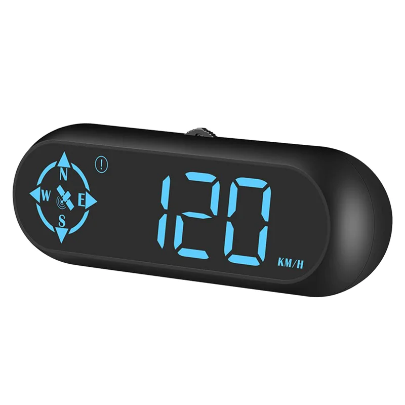 Durable Digital Car GPS Speedometer, Car HUD Head Up Display with Speed MPH, Compass Driving Direction, Fatigue Driving Reminder