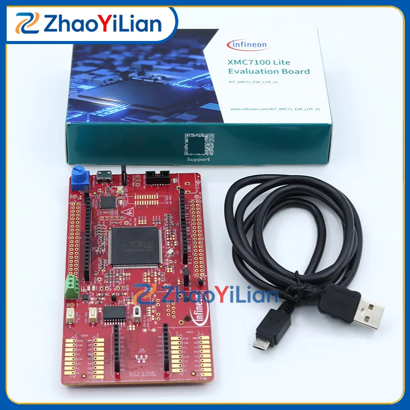 For KITXMC71EVKLITEV1TOBO1 XMC7100 Lite Evaluation Kit ARM Cortex M7 M0+ Development Board