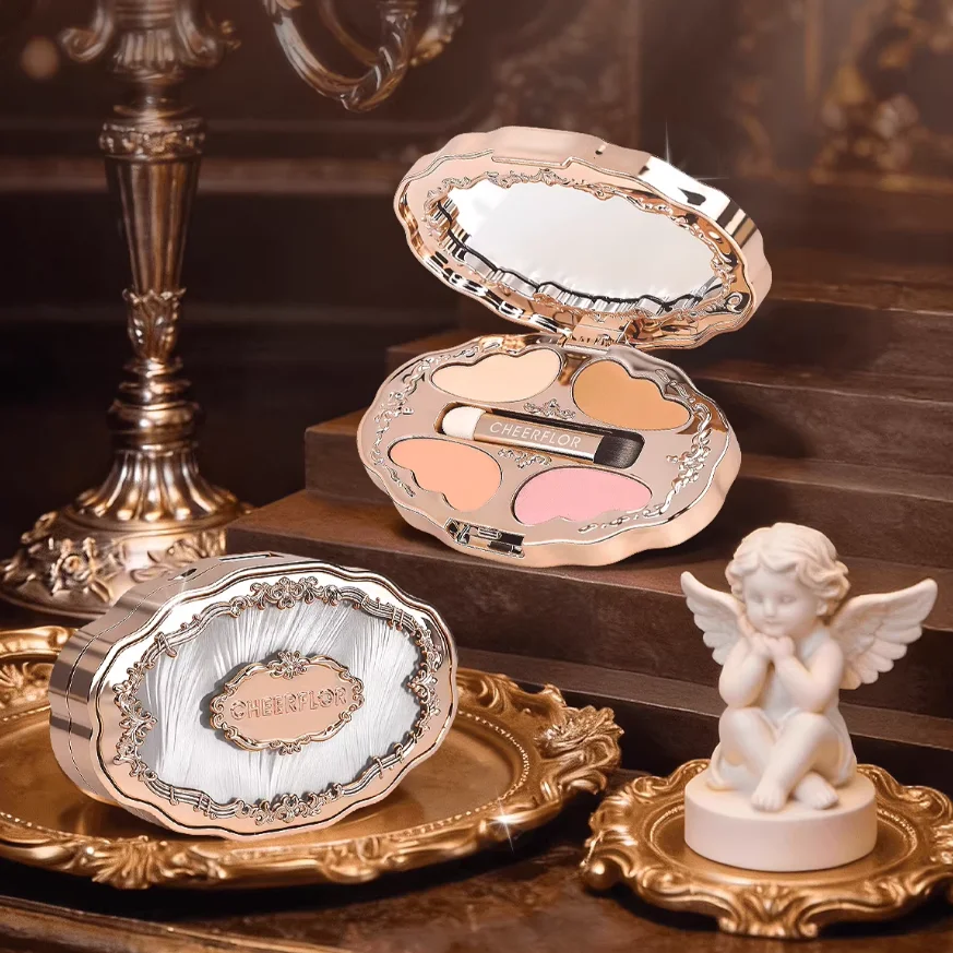 paleta-de-corretivos-cheerflor-4-cores-correcao-de-cor-e-iluminacao-cobre-olheiras-e-manchas-pele-impecavel-em-uma-paleta-base-facial