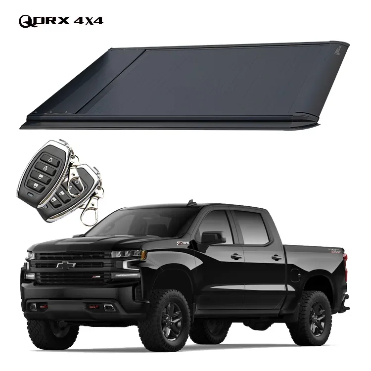 Car Accessories Truck  electric Tonneau Cover For Silverado 3500 tonneau cover derender puma Fiberglass Tonneau Cover For P