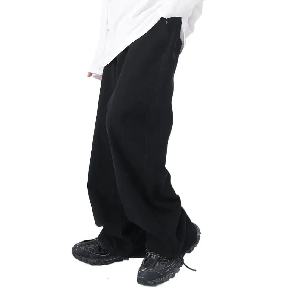 แฟชั่นIns Y2Kกางเกงยีนส์ผู้ชายสูงเอวหลวมตรงกางเกงยีนส์Retroคลาสสิกคาวบอยกางเกงฤดูใบไม้ผลิฤดูใบไม้ร่วง