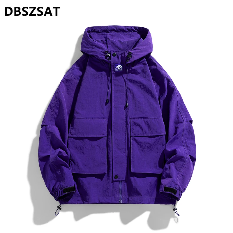 2025 Military Jackets  Stand-up Collar Casual Coats High Quality Men Multi-pocket Tooling Jackets Spring Autumn Coats  5