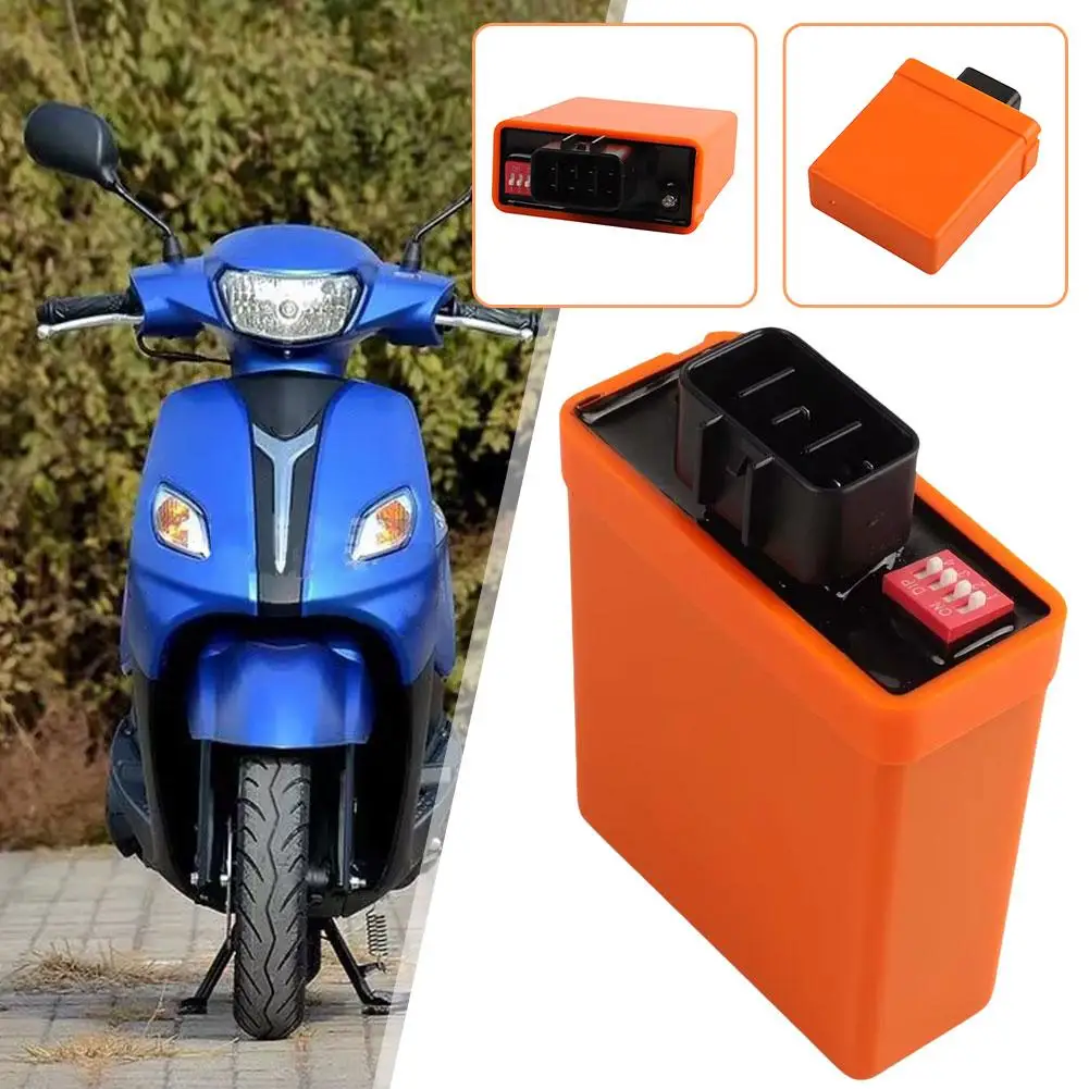 Accessoires de moto pour Yamaha ZY100, chaîne G100, RS100, RSZ100, scooter d'allumage de course, cyclomoteur CDI, 8 broches, 4000-12000 tr/min, K4T2