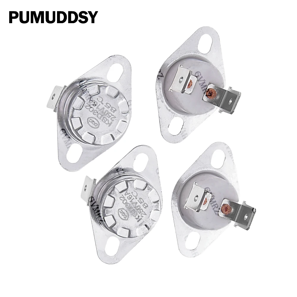 10PCS KSD302 16A 250V  60C Ceramic KSD301 Normally Closed / Normally open Temperature Switch Thermostat 40 ~ 150 Degree 100C 40C